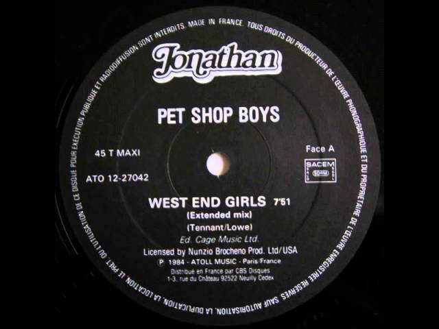 Pet Shop Boys - West End Girls (12'' Extended Mix)