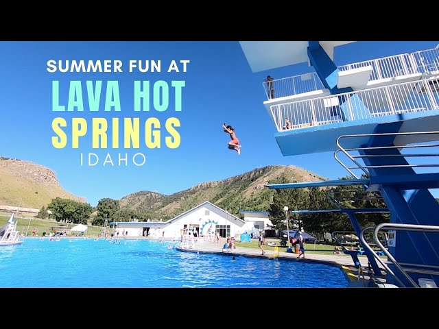 Summer in Lava Hot Springs, Idaho // Waterpark, Inner Tubing & Hot Pools