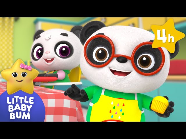 Pat a cake + More⭐ Four Hours of Nursery Rhymes by LittleBabyBum