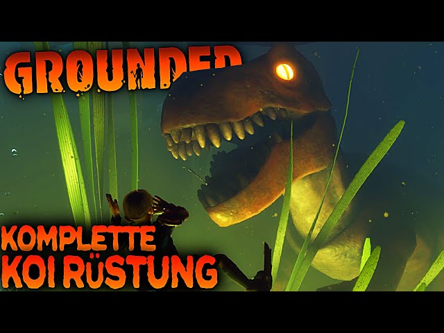 Neue KOI RÜSTUNG im GROUNDED TEICH UPDATE Deutsch German Gameplay 61