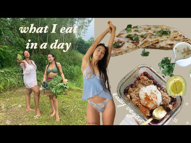 What I Eat in a Day to Feel Good | vegan comfort food