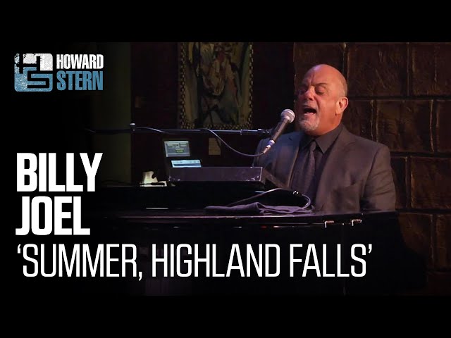 Billy Joel “Summer, Highland Falls” Live at SiriusXM’s Town Hall (2014)