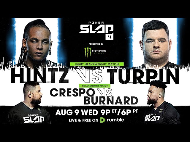 Power Slap 4: Hintz vs Turpin Main Card
