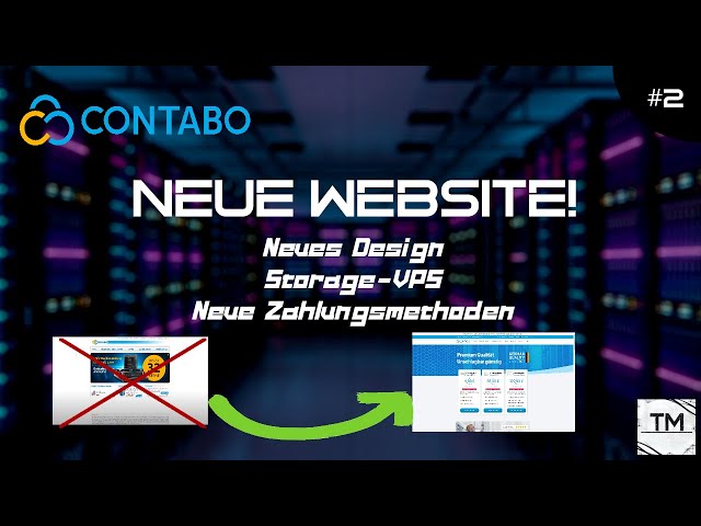 Contabo: Neues Website-Design, StorageVPS, neue Zahlungsmethoden uvm! | Deutsch