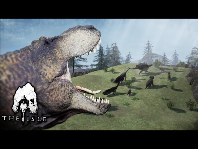 Dawn of a New Ruler!!! - Life of a T.rex | The isle - Part 3