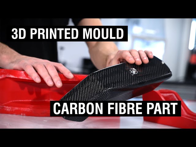 Hand Laminating a Carbon Fibre Part Directly into a 3D Printed Mould