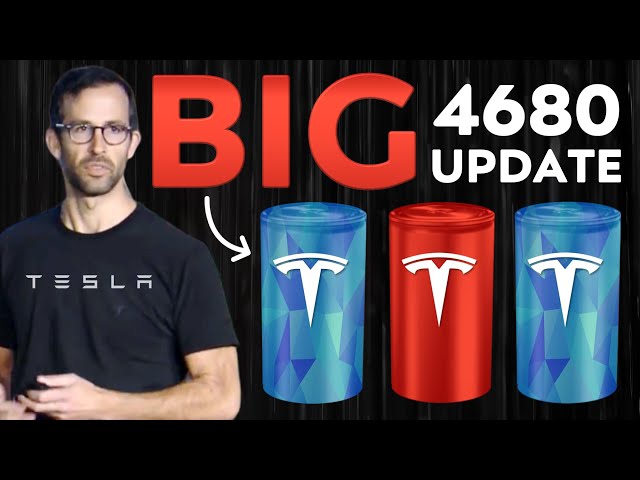 BIG Tesla 4680 BATTERY Updates | EXPONENTIAL GROWTH in 2024!