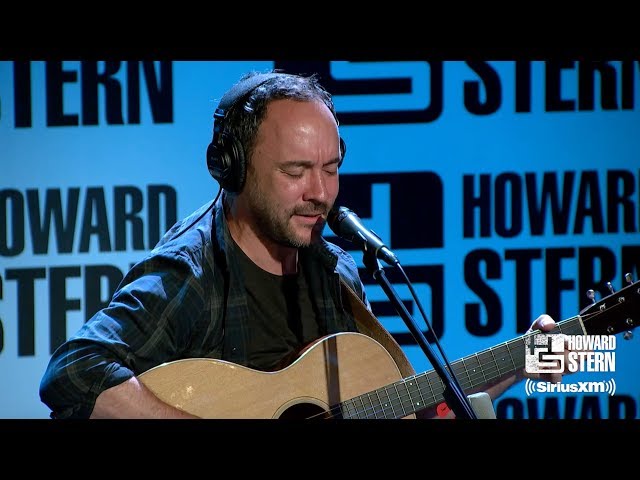 Dave Matthews “A Whiter Shade of Pale” Live on the Stern Show