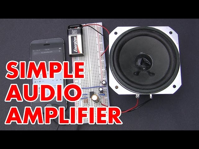 🔊 How to make an LM386 audio amplifier circuit