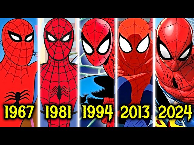 Entire Life Of Spiderman In Animated History - Exploring His Animated Shows & Cameos In Detail
