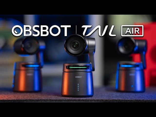 EVERYONE IS GOING CRAZY ABOUT THIS AI POWERED 4K CAMERA! OBSBOT TAIL Air 🤯