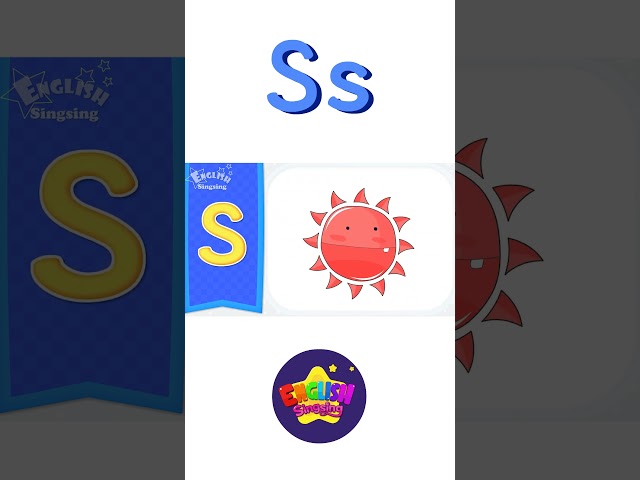 S Phonics - Letter S - Alphabet song | Learn phonics for kids #shorts