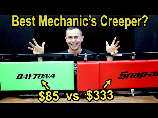 Best Mechanic’s Creeper? $34 vs $333 Snap On!