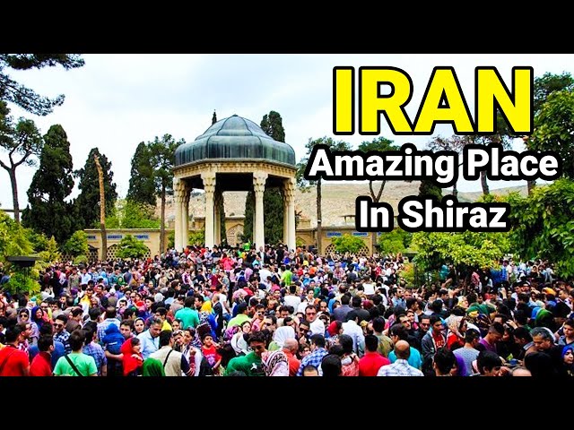 IRAN 2023 🇮🇷 Amazing Place In Shiraz | Tomb of Hafez Vlog ایران