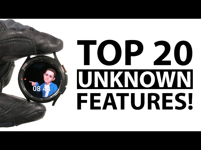 Top 20 Unknown Samsung Galaxy Watch 4 Features!
