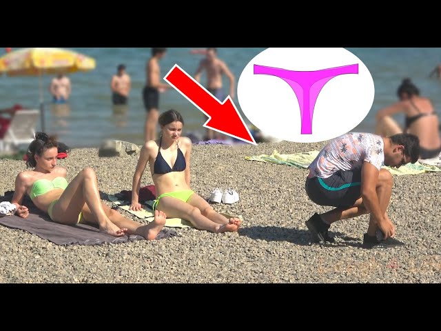 Man Thong Prank at Beach  - Best of Just For Laughs