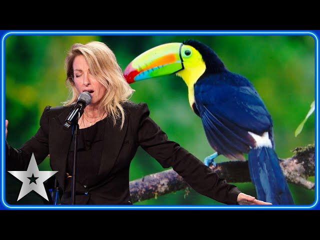 Geneviève Côté wows Judges with UNREAL animal impressions | Auditions | BGT 2024