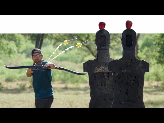 Archery Trick Shots 2 | Dude Perfect