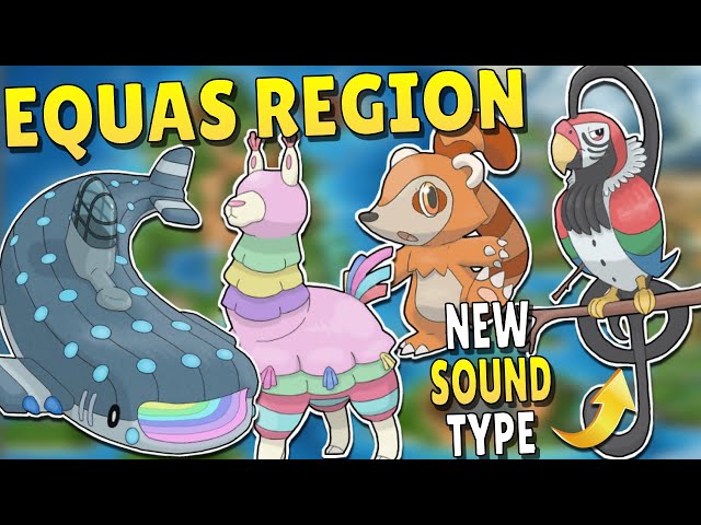 NEW South American Pokemon Region - Pokemon Future and Past - Equas Fakemon
