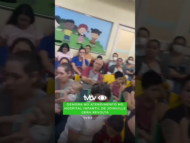 Demora no atendimento no Hospital Infantil de Joinville gera revolta