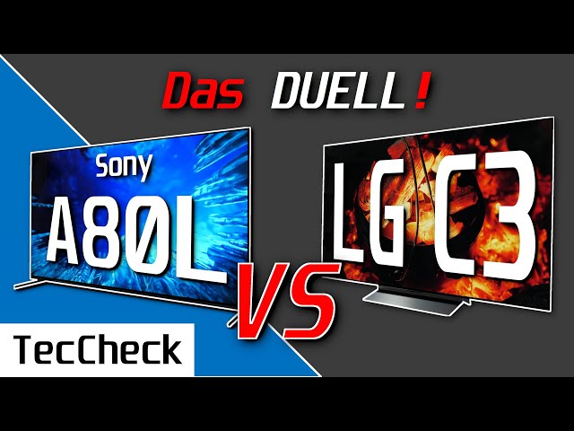 Sony A80L vs. LG C3: Das DUELL! | Welcher OLED-TV ist besser? | Der Vergleich!