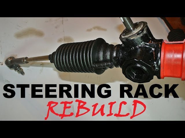 How to rebuild a STEERING RACK
