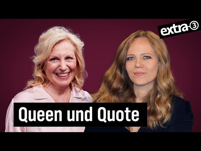 Queen und Quote mit Maren Kroymann - Bosettis Woche #19 | extra 3 | NDR