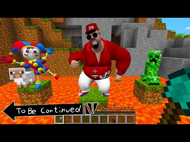 WHO to SAVE the SHEEP and POMNI AMAZING DIGITAL CIRCUS or SKIBIDI MAN? MINECRAFT - Gameplay