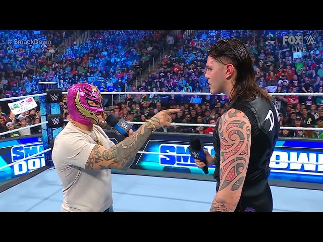 Rey Mysterio confronts Dominik Mysterio - WWE SmackDown 3/17/2023
