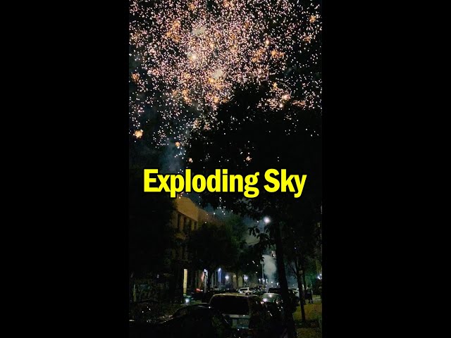 The Night Sky Exploded