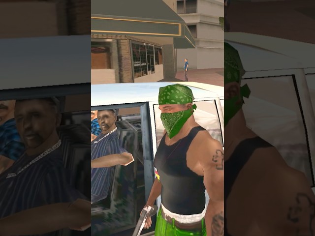 Grand Theft Auto Mobile San Andreas Gameplay (YoutubeShorts) iOS Video Game YouTube Gaming 2024 GTA