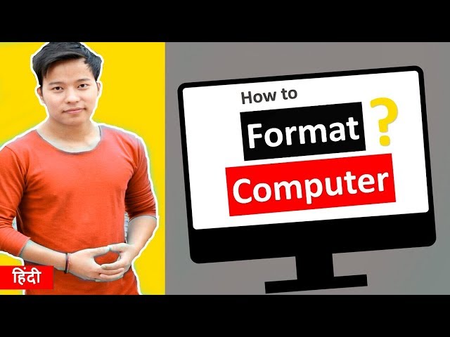 How to Format computer and laptop | Window 7 , 8, 10 Format ? Computer format kaise kare in hindi