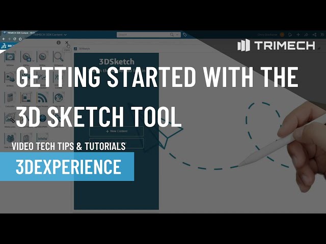 Getting Started with The 3DSketch on the 3DEXPERIENCE Platform
