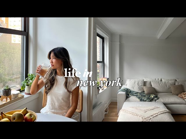 LIFE IN NYC | simple productive days, apartment cleaning, aruba getaway