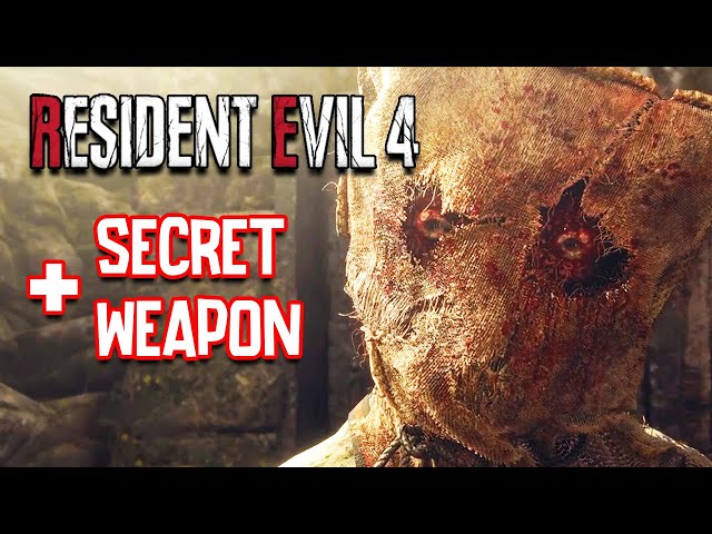 Resident Evil 4 REMAKE gameplay and how to find the SECRET WEAPON | DEMO