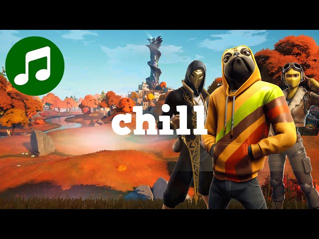 Relaxing FORTNITE Music 🎵 One Hour CHILL MIX (SLEEP | STUDY | FOCUS)