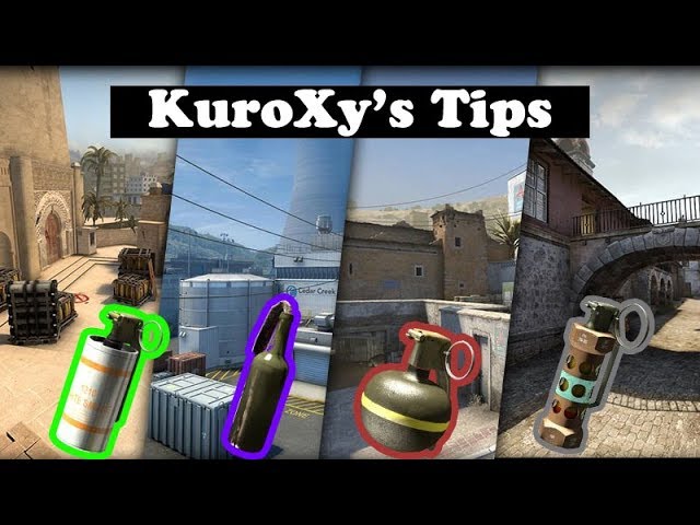 KuroXy's CS:GO Tips #2 [Inferno Top10 Flash]