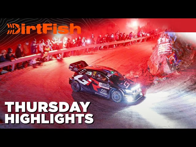 INSANE Fans! Thursday Highlights | WRC Rally Monte Carlo 2024