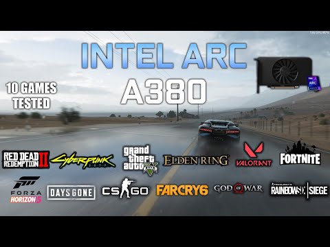 Intel ARC A380 : Test in 12 Games - Intel ARC A380 alchemist Gaming