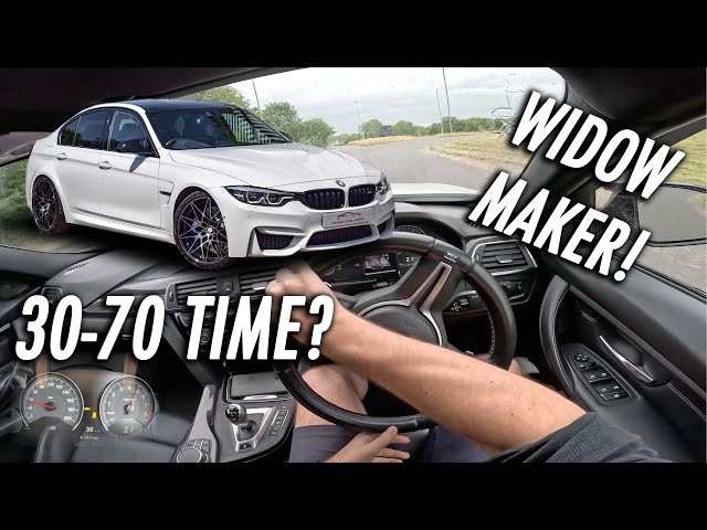 2018 BMW M3 COMPETITION DRIVING POV/REVIEW // PURE FILTH!