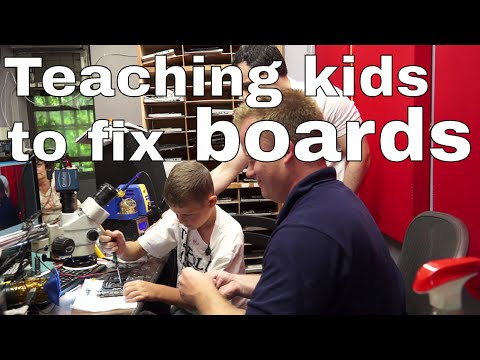 My channel's youngest viewer brings in a board