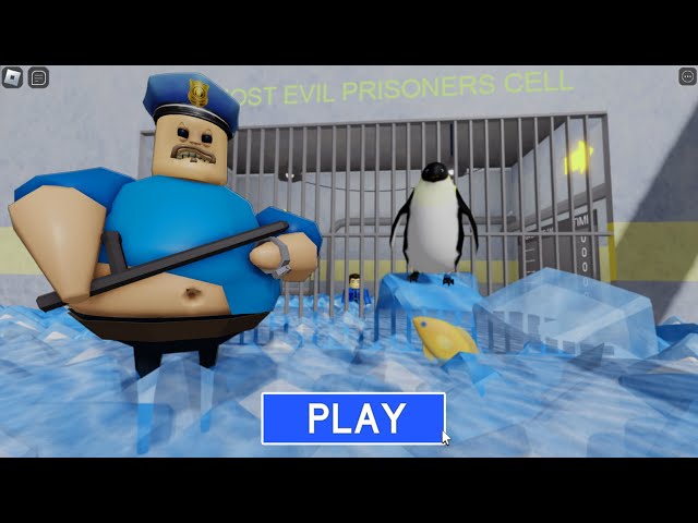 SECRET UPDATE! ICE BARRY'S PRISON RUN? OBBY ROBLOX #roblox #obby