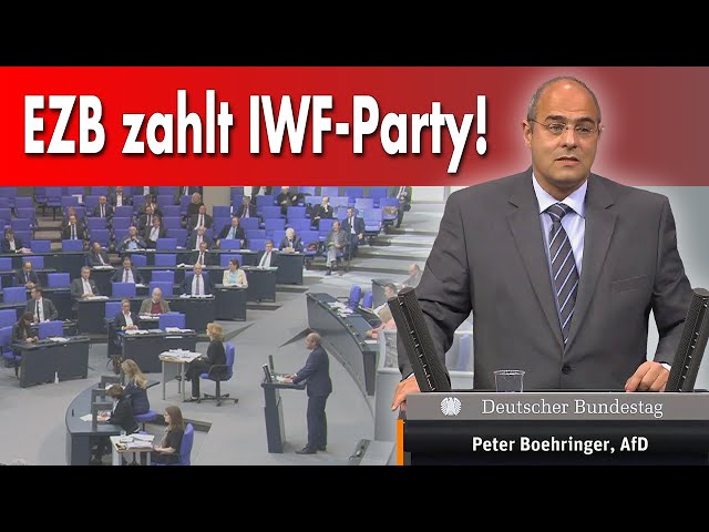 Griechische Zahlungen an den IWF - aber nicht an Deutschland | Bundestag 3.3.2021