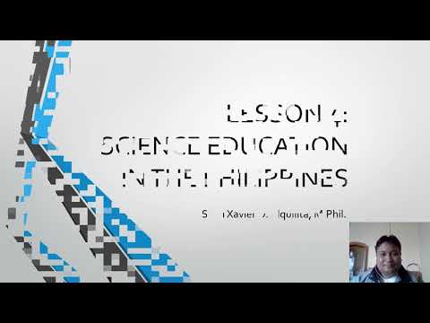 Science Education in the Philippines - STS Chapter 1 Lesson 4