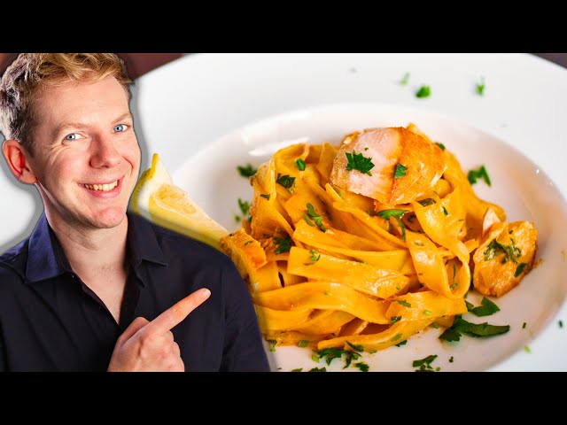 Die beste Lachs-Pasta 😍 Tagliatelle al Salmone