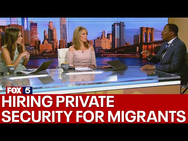 NYC to hire private security for 53,000 migrants in shelters