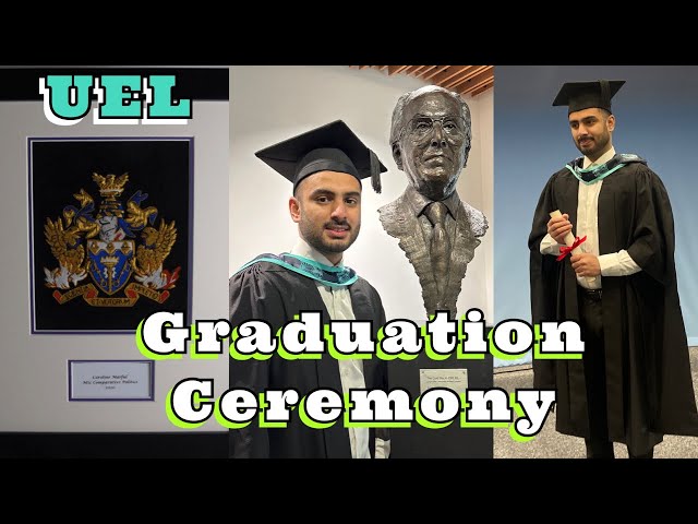 University of East London Graduation Ceremony - Class of 2024 | My Graduation Ceremony in UK 2024