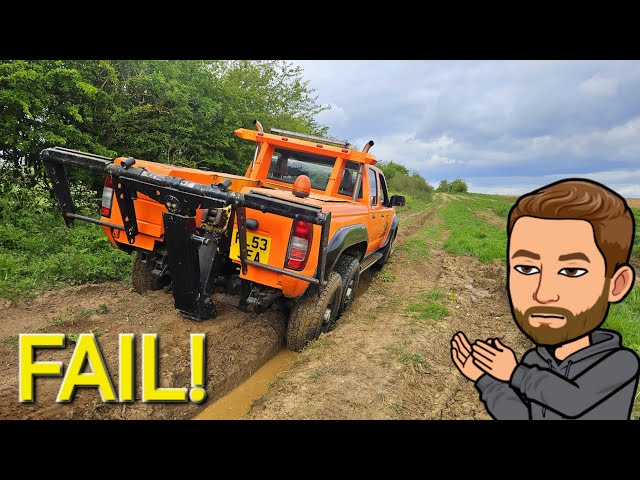 NEW 6 WHEELED SPEC GOES OFF-ROADING! DOES NOT GO WELL!