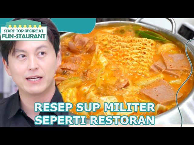 Resep Sup Militer Rasa Restoran |Fun-Staurant|SUB INDO/ENG|220812 Siaran KBS World TV|