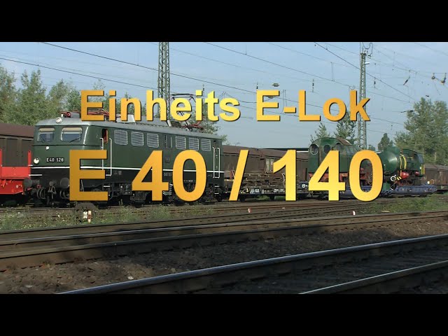 Einheits E-Lok E40/140